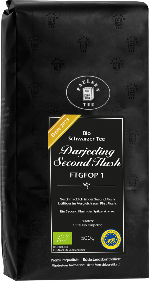 Bio Darjeeling Second Flush FTGFOP Ernte 2023