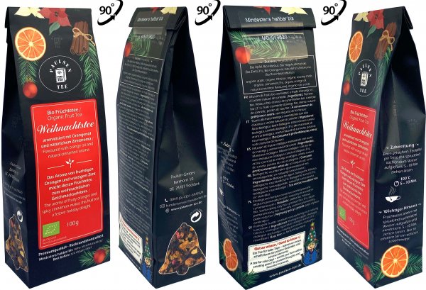 Bio Früchtetee Weihnachtstee 100g